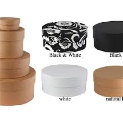 Custom Design Wholesale Round Gift Box