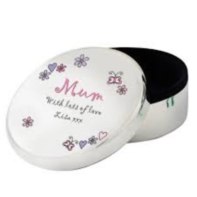 Elegant Appearance Personalized Round Gift Box