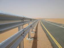 highway guardrail post  U profile post for road crash barrier