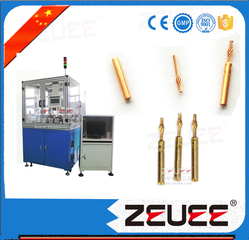 Twist pin contacts assembly machine