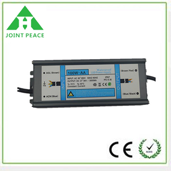 100W IP67 Waterproof Constant Voltage LED Power Supply