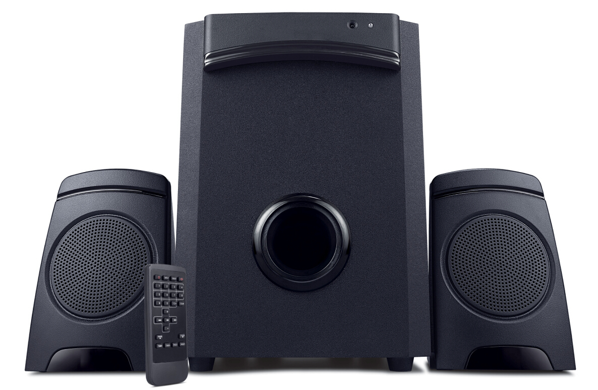 Best Powered Multimedia Stereo Active Speaker with Remote Control 