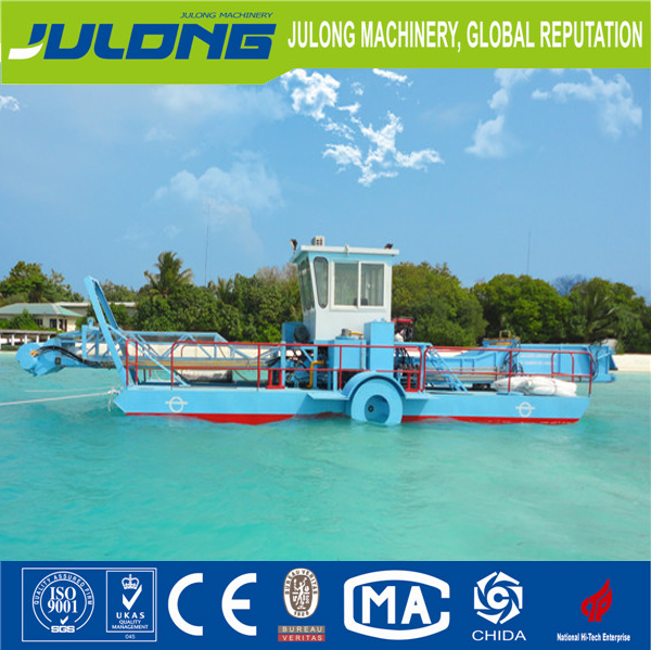 aquatic weed pollution cutting harvester for sale