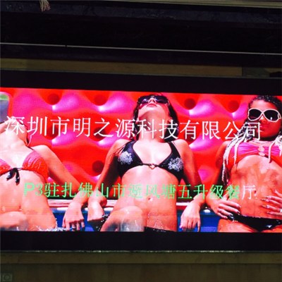 p3 sexy girl full color hd led screen led sign for your business