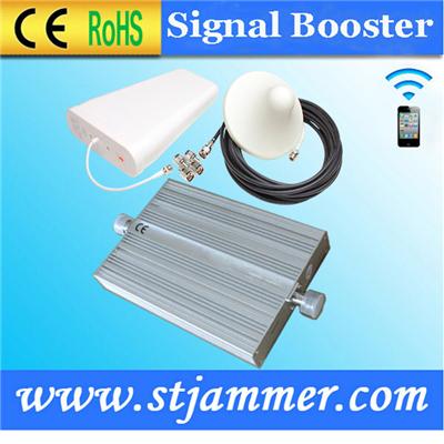 2G&3G Dual band 65db gain cell phones signal booster with 5db Omni-directional Dome Ceiling Antenna suppliers