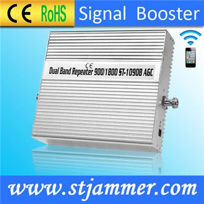 complete set GSM/DCS 900 1800 2g/3g/4g signal booster/repeater 27dBm