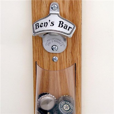 Wall Mount Bottle Opener With PVC Bag Catcher DY-BO16