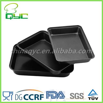 Non-Stick Carbon Steel 3 Piece Baking Tray Sets