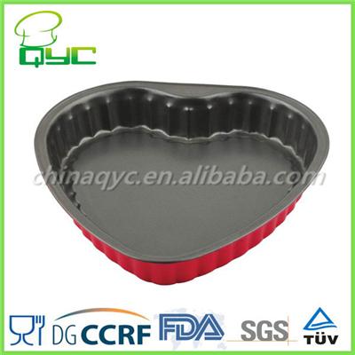 Non-Stick Metal Sweety Heart Shaped Pastry Pan