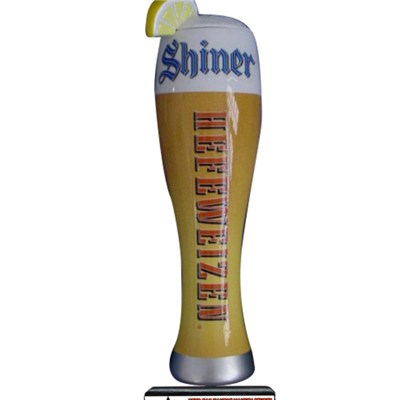 Shiner Hefeweizer Glass Beer Tap Handle DY-TH25