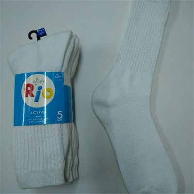 Cotton Crew Boot Socks