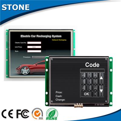 5 inch sunlight readable tft lcd screen with human machine interface and brand name cpu for industrial coffee table