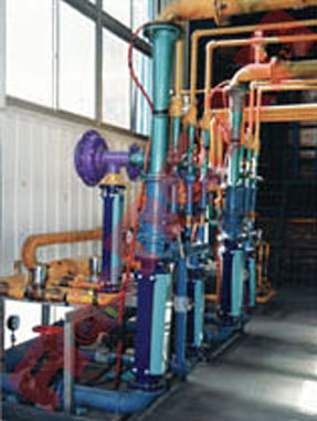 Glass wool production line