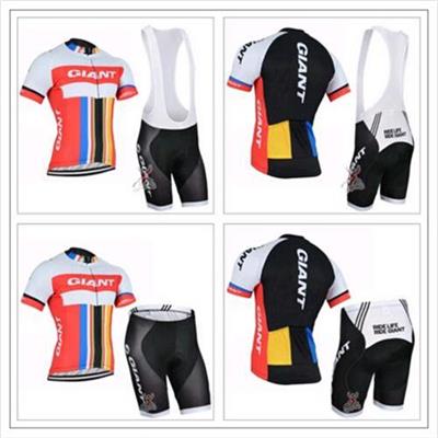 2016 New Cycle Short Sleeve Clothes Cycling Shirt or Bib Suspenders Shorts