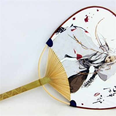 100% Natural bamboo high quality craft bamboo fan