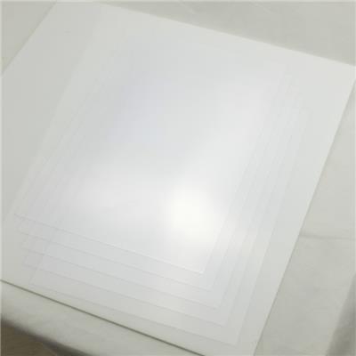 Glossy Clear PVC Book Cover