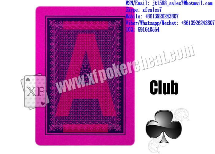 XF EGRET Пластиковые Игральные Карты Для Покера Анализатора и Уф-Контактных Линз