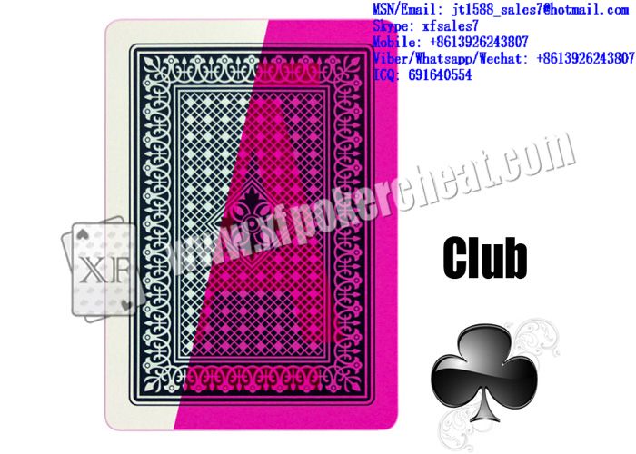 XF Fournier DE LUXE Plastic Playing Cards With Invisible Ink Markings For Poker Predictors And Invisible Lenses