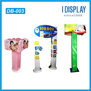Cardboard Point Of Purchase Totem Display Standee With Custom Logo
