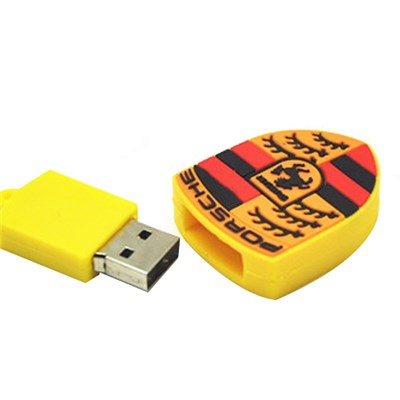 Porsche Shell PVC USB Flash Drive