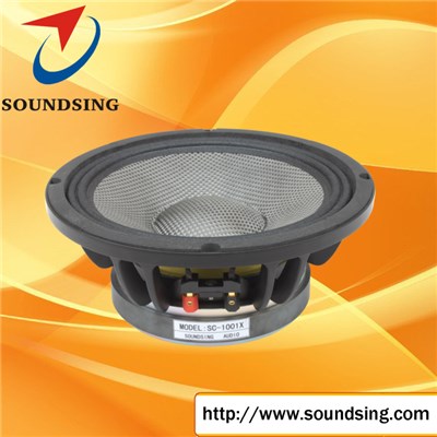 10 inch waterproof speaker  carbon fiber cone