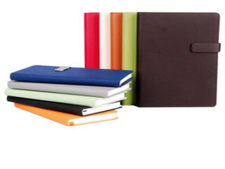 Wholesale Custom Leather Cover Ruled Paper Notebook