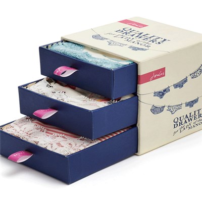 Drawer Style Paper Storage Boxes For Wine Pack China Made