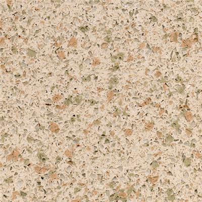 SS5202 Pine Nut Yellow Color Quartz Countertops Synthetic Stone Countertops