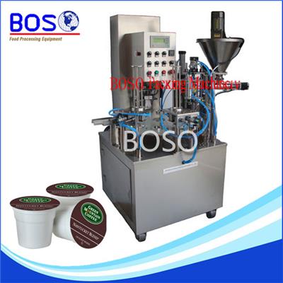 Kcup Coffee Powder Filling Sealing Machine