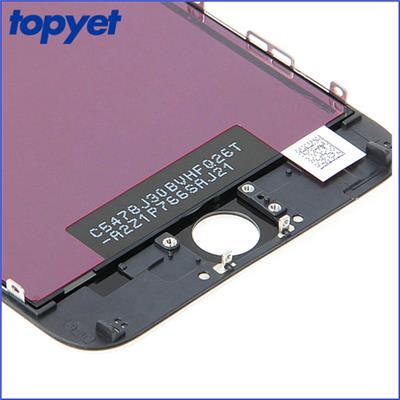 Full Front Assembly With frame Foriphone 6s Plus, Black, Original