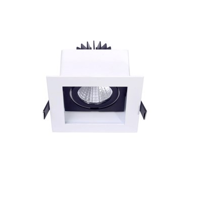 9W LED Down Light With Reflector Distribution High CRI (Ra>90) COB  LED