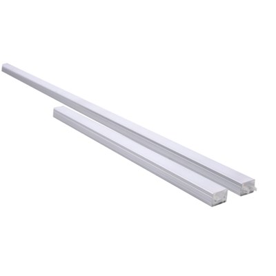 Milk white diffuser wide beam angle uniformity SMD LED light bar