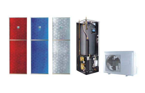 Air source heat pump all in one type