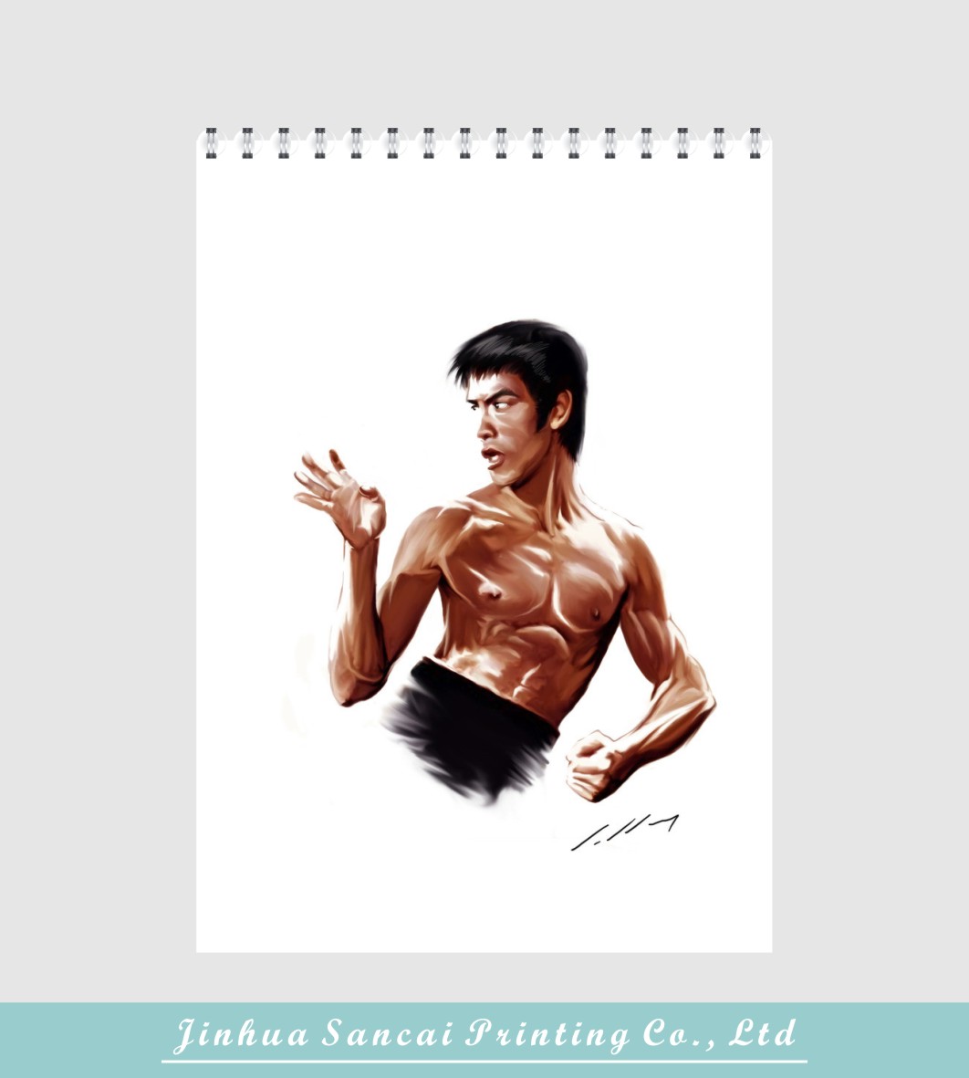 printed Bruce Lee cartoon book