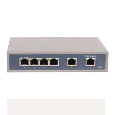 CCTV Security System 4 Ports PoE Power Supply Switch (POE0420)