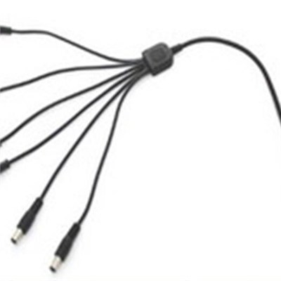 6-Way CCTV DC Power Splitter Cable For Video Cameras (SP1-6)