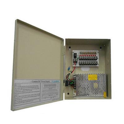 12VDC 5Amp 9 Channel CCTV Power Supply Box (12VDC5A9P）