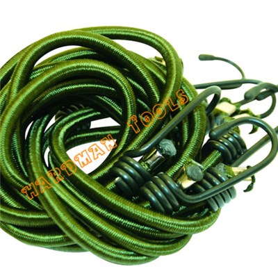 Camping equipment bungee cord, 6mm with hooks 
