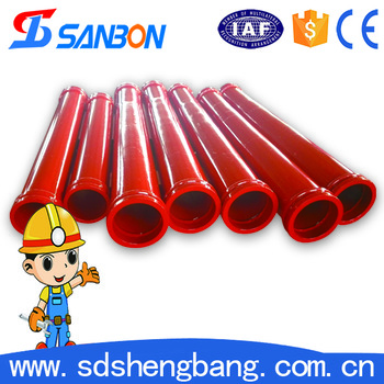 High pressure wear resisting concrete pump pipe