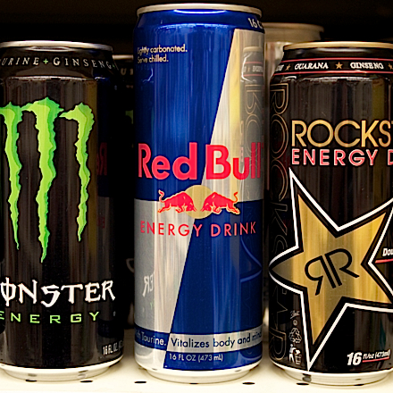 Monster Energy Drink and other soft drinks