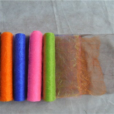 Crepe Organza Rolls For Table Decoration