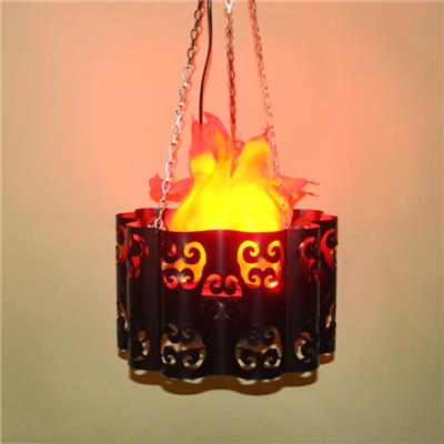 GOOD QUALITY 10W ELECTRONIC LED HANGING ARTIFICIAL SILK FLAME EFFECT LIGHT