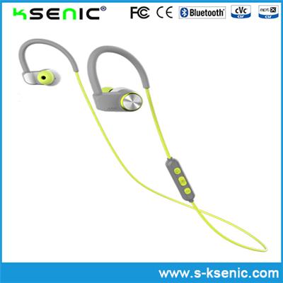 High Quality Color Customized Ear Hook Earphones with Microphone and Volume Control