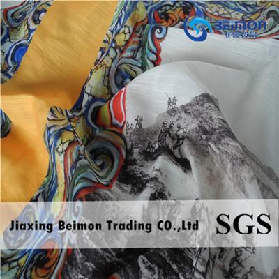 100% Polyester Colorful Printed Fabric
