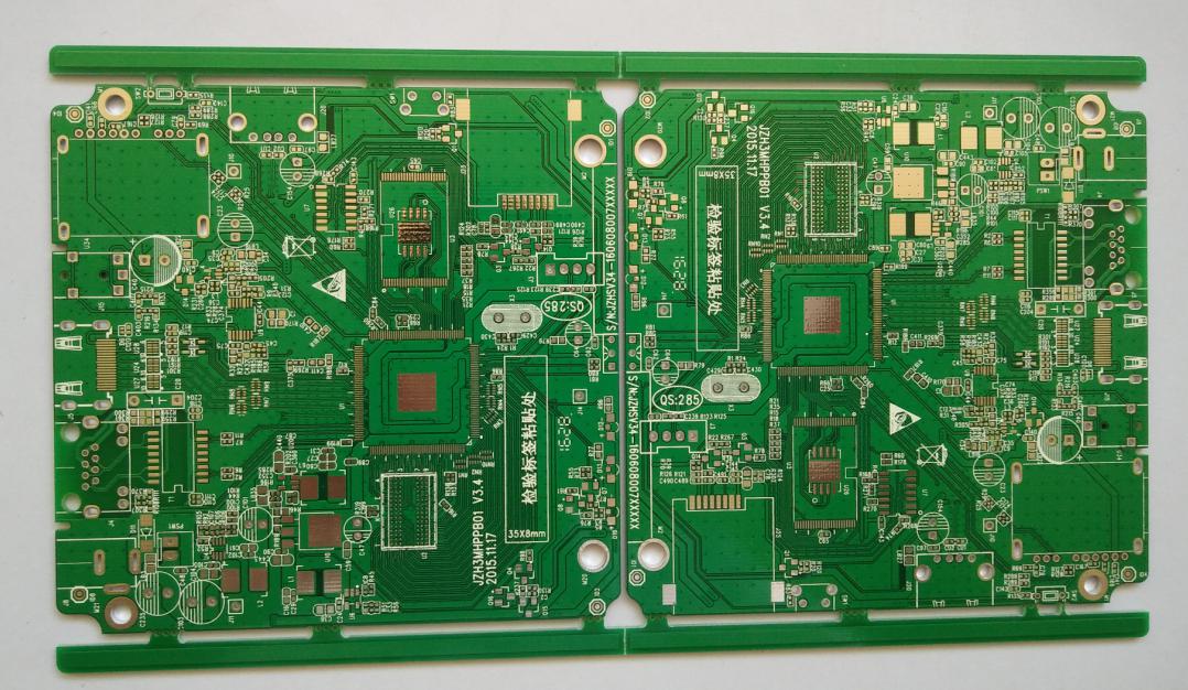 Immersion Gold double side Printed Circuits Board (PCB) with aspect ratio 8:1 for Tele-com Solution