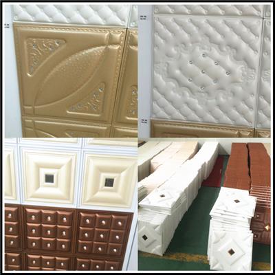 3D Leather Wall Tile