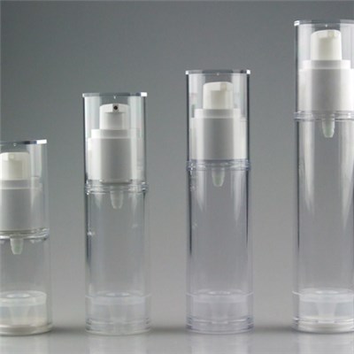 Cosmetic cream Plastic bottle with airless pump,30ml-40ml-50ml-60ml