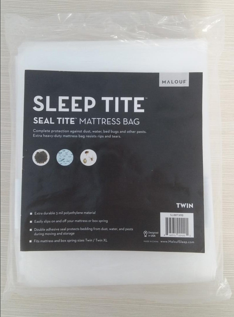 king size queen size disposable plastic mattress bag for moving