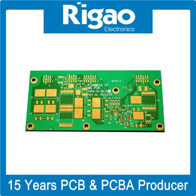 Professional Multi-Layer Boards 8-Layer Cobalt Gold PCB