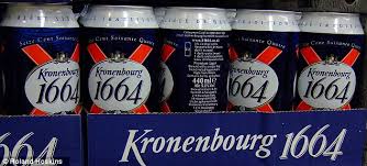 Kronenbourg 1664 Beer and Kronenbourg Blanc in Bottles and Cans, Corona Beer, Tiger Beer